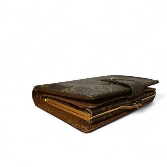 Authentic Louis Vuitton Monogram Kisslock Wallet Cottage Core Old Money - Picture 5 of 10
